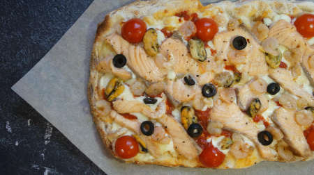 Римская пицца Морская